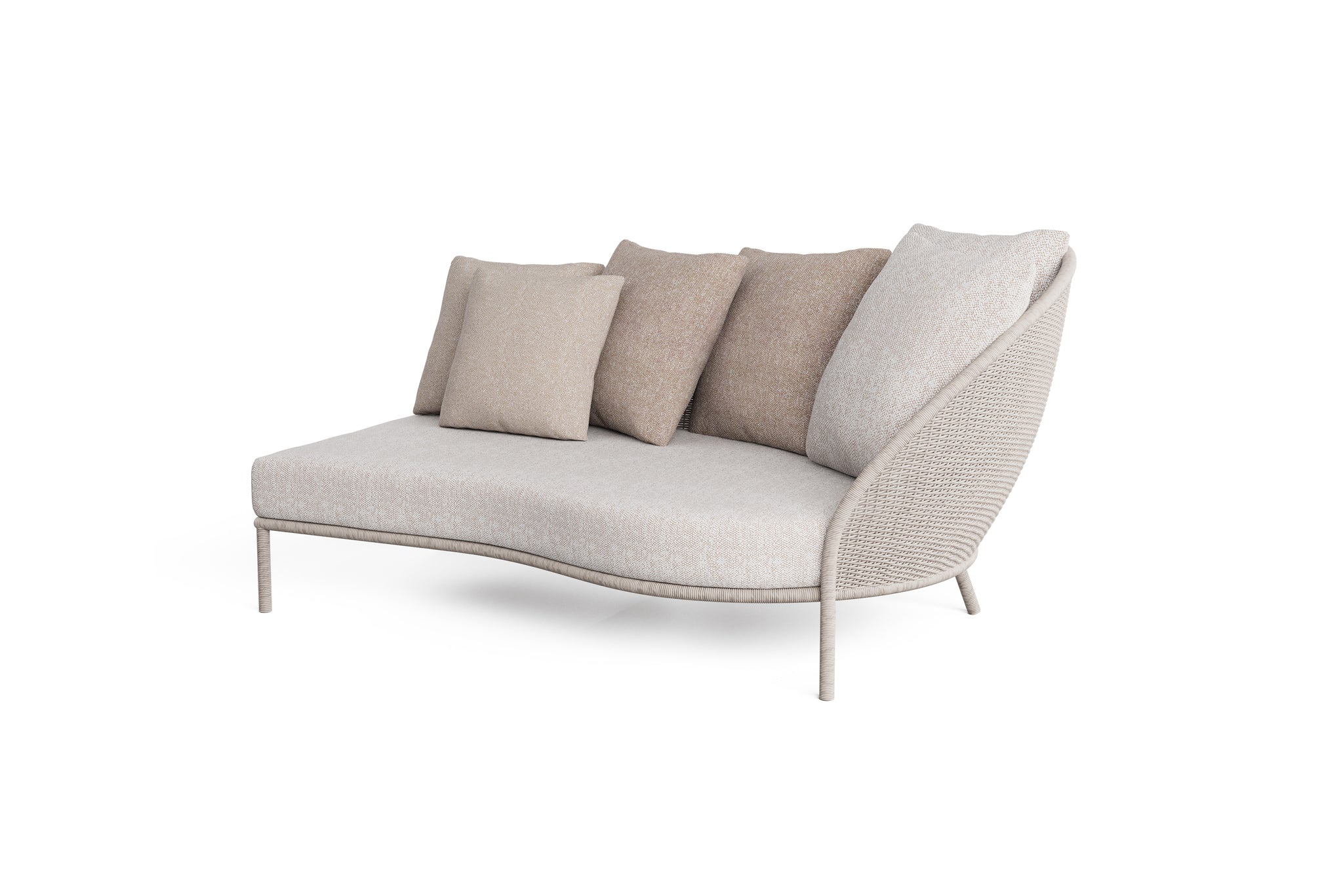 Terra Outdoor Modular 3 Seater Sofa - Right Arm
