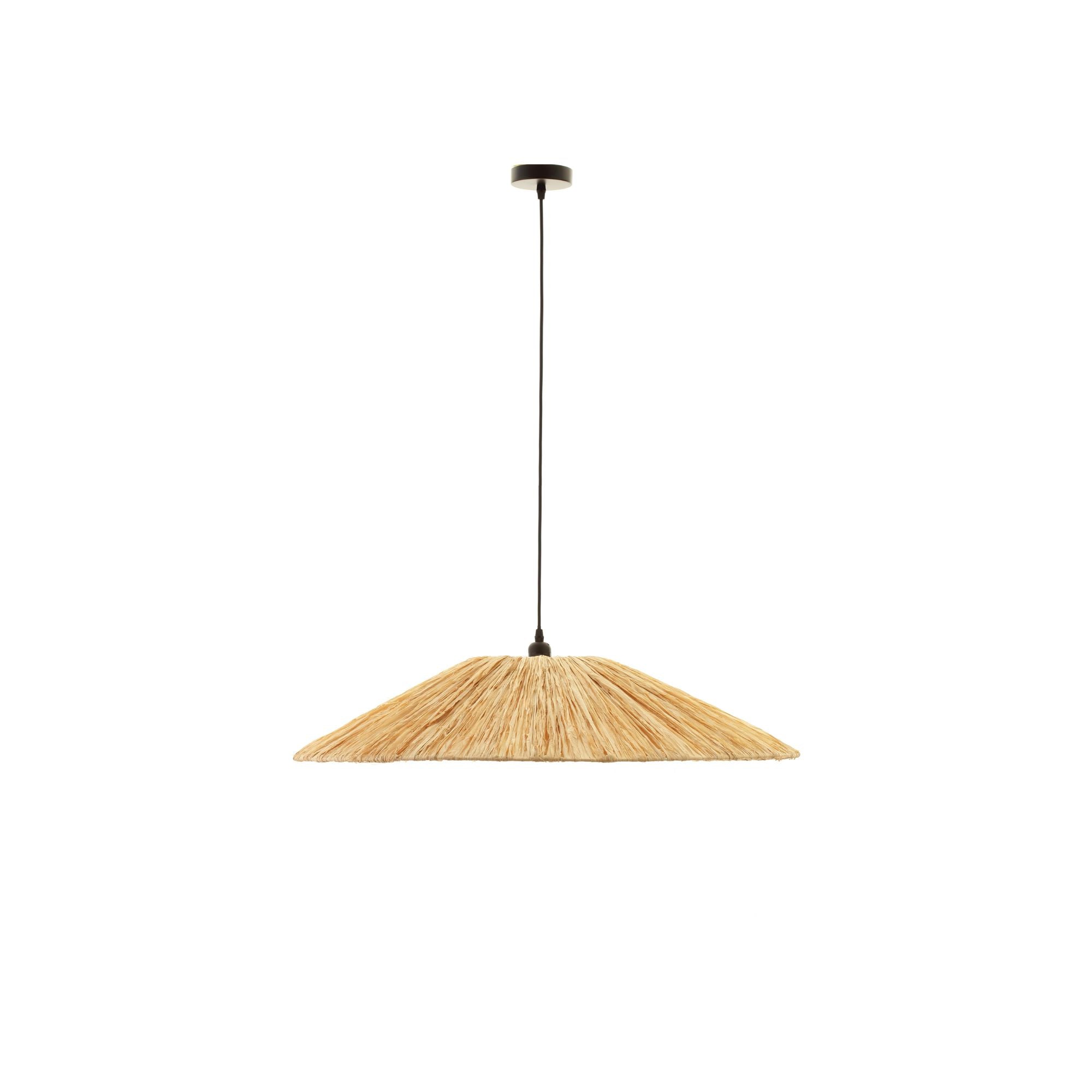 Lucia Raffia Pendant Light - Large