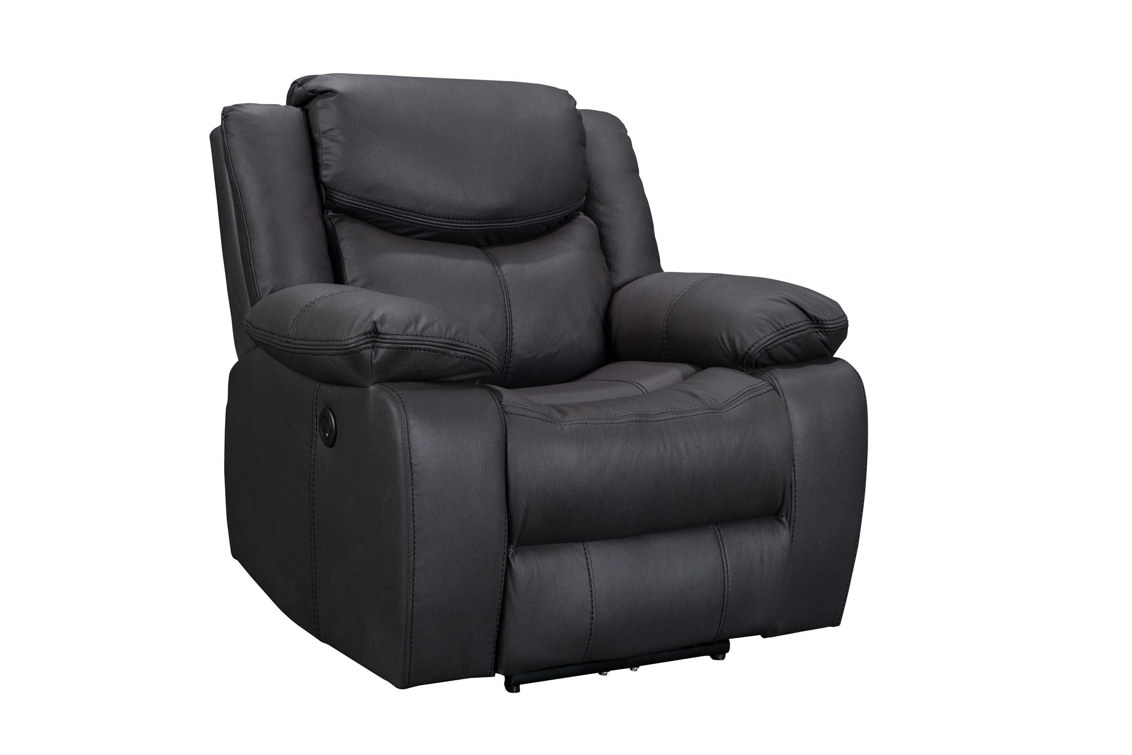 Urban 1 Seater Motion Recliner - Black Technology Fabric