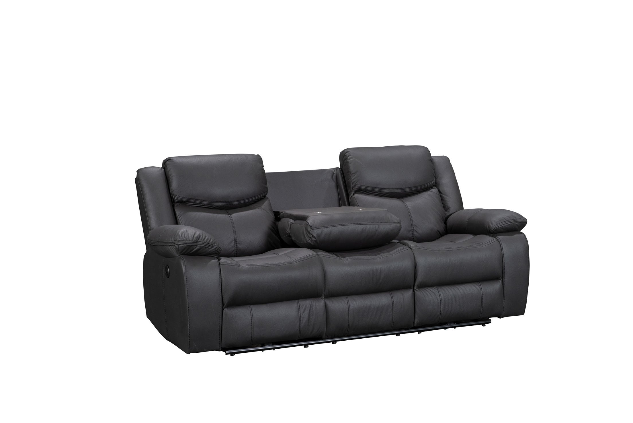 Urban 3 Seater Motion Recliner - Black Technology Fabric