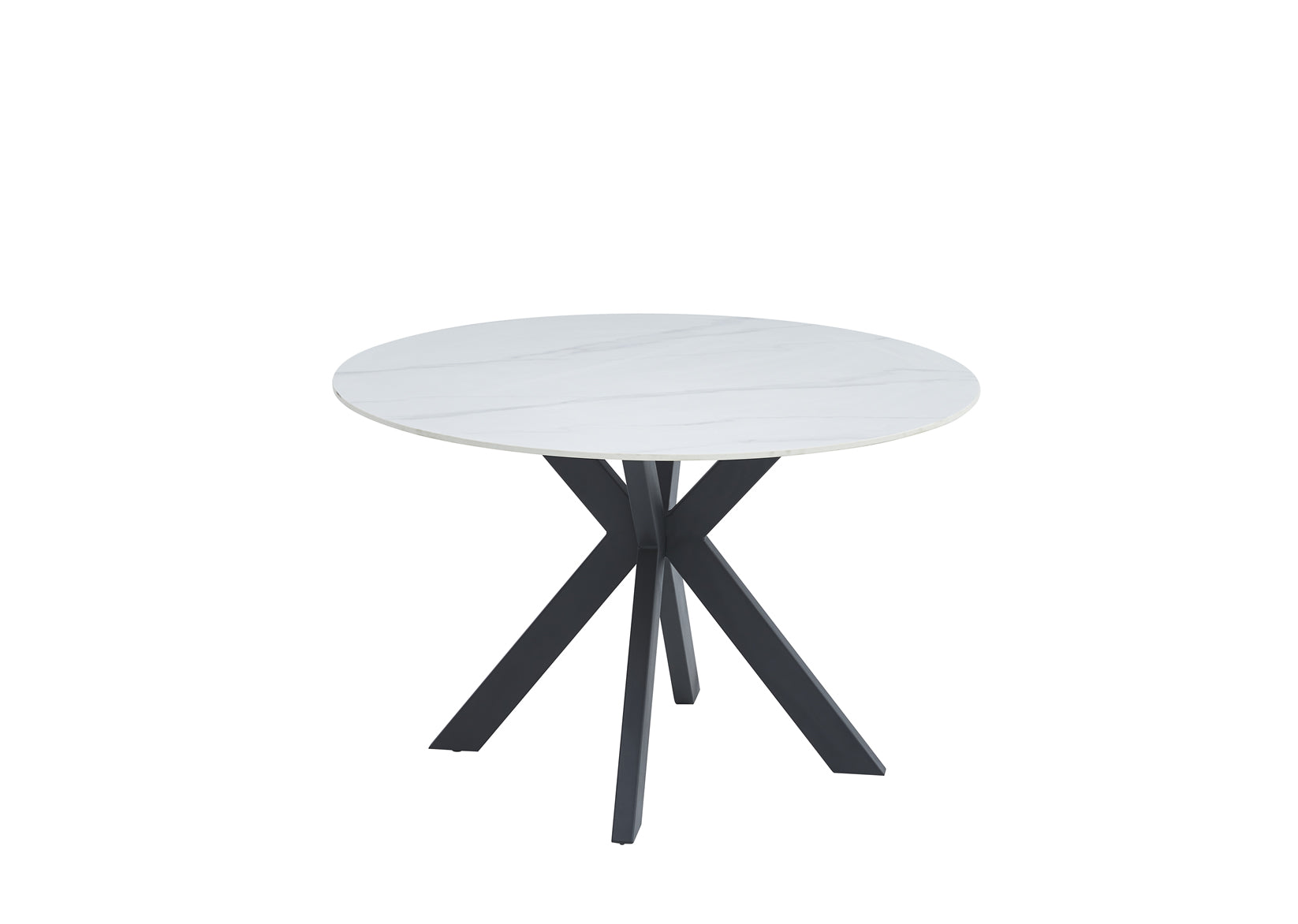 Veda Round Dining Table - Snow White