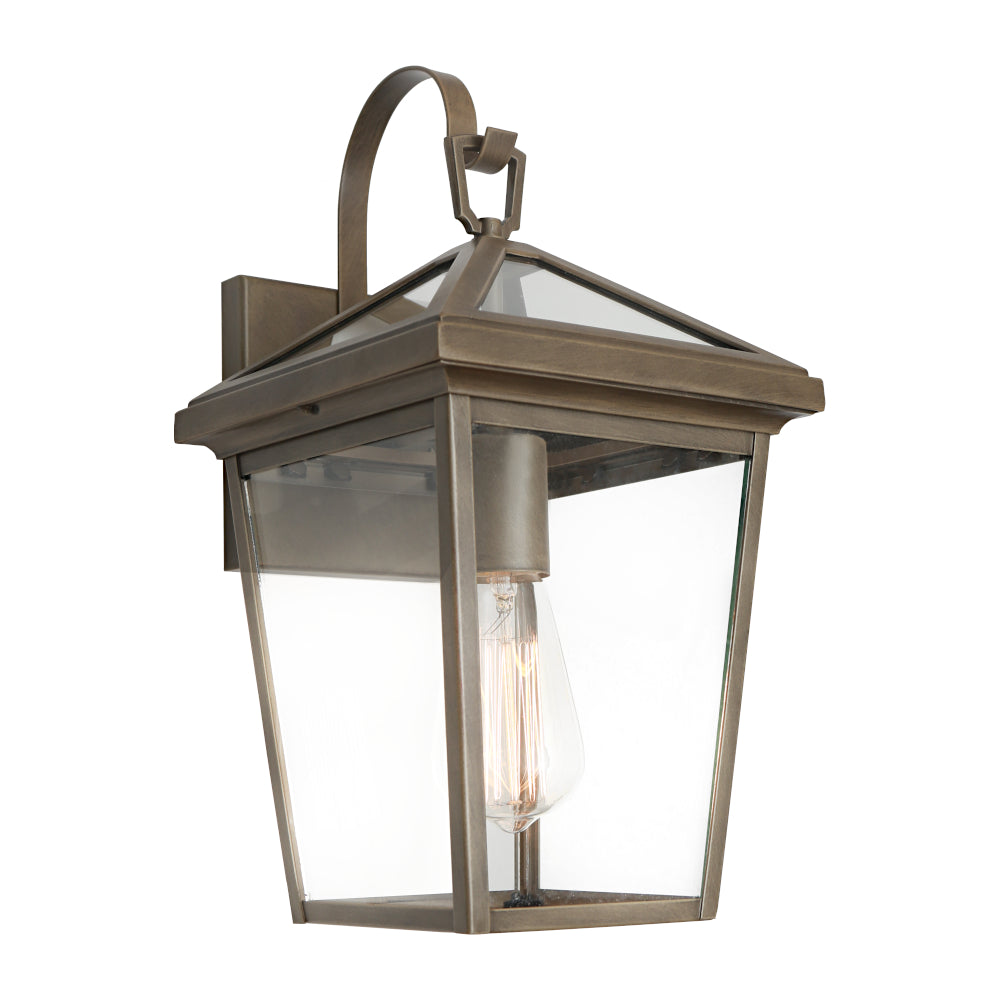 Vianna 1 Light Exterior Wall Light - Old Bronze