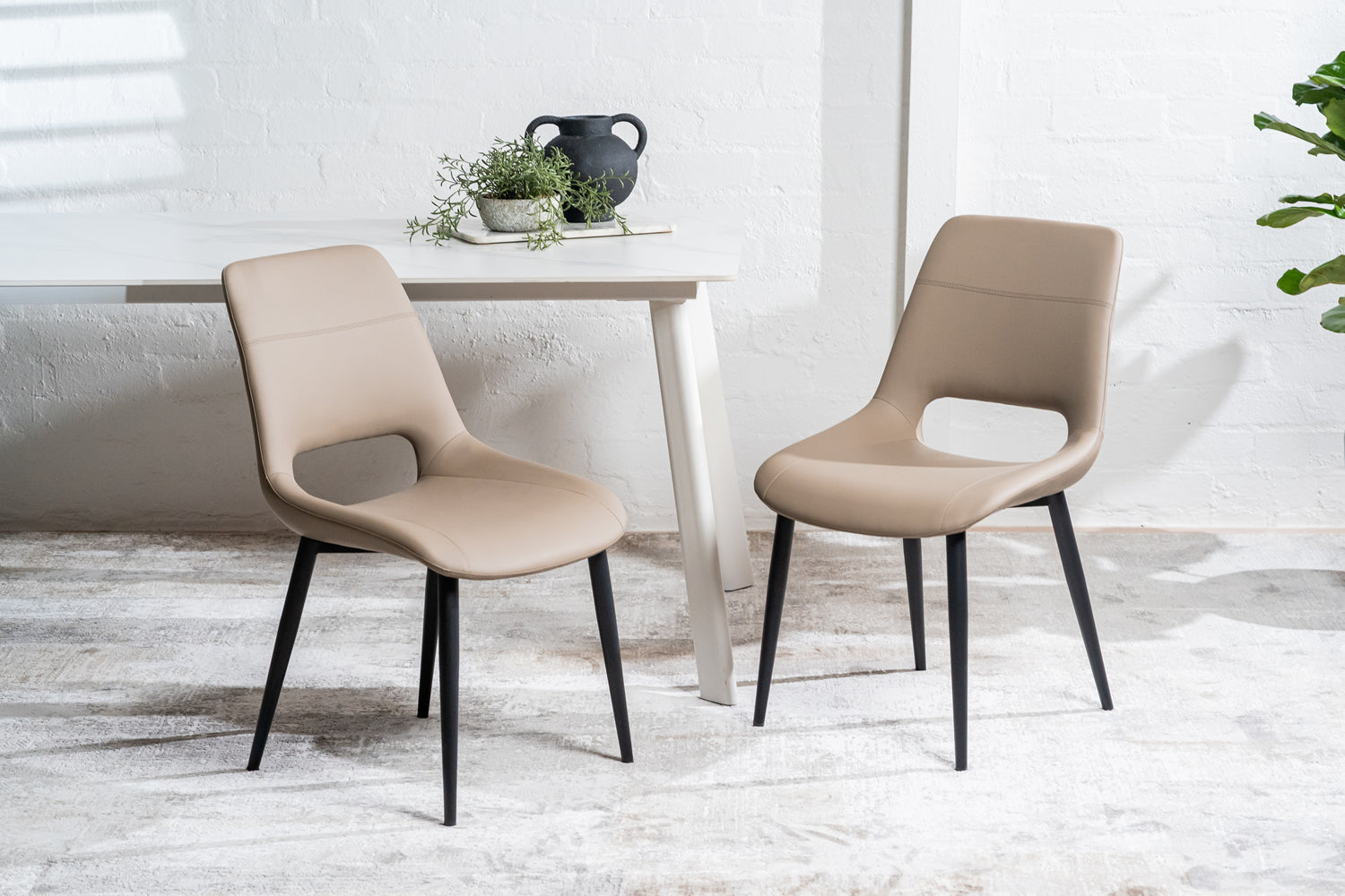 Vienna Dining Chair - Taupe (Set of 2)
