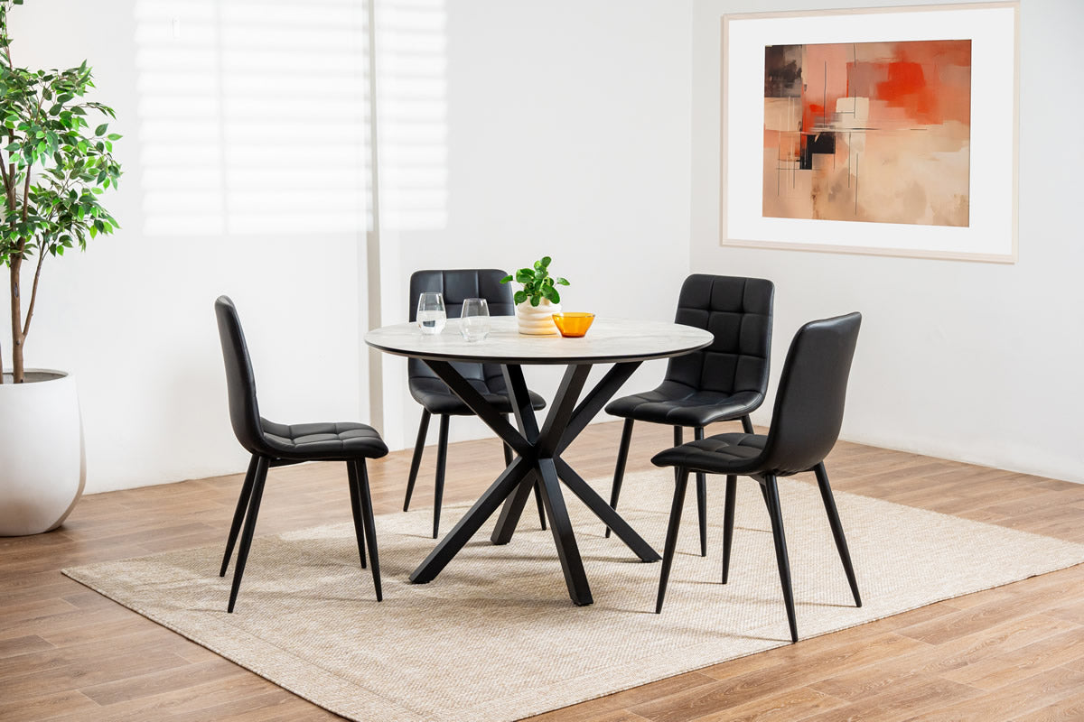 Jayden Dining Chair - Black (Set of 2)
