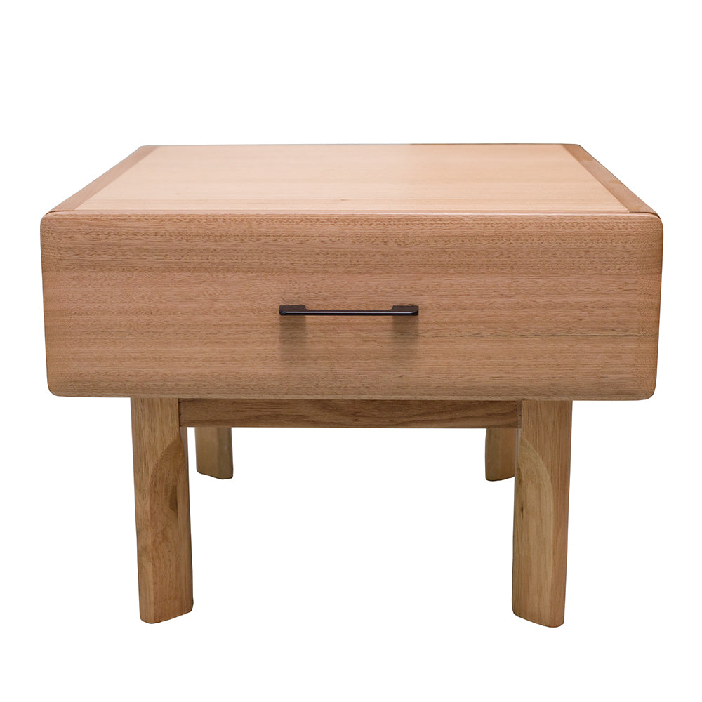 Vero Lamp Table Single Drawer Wheat