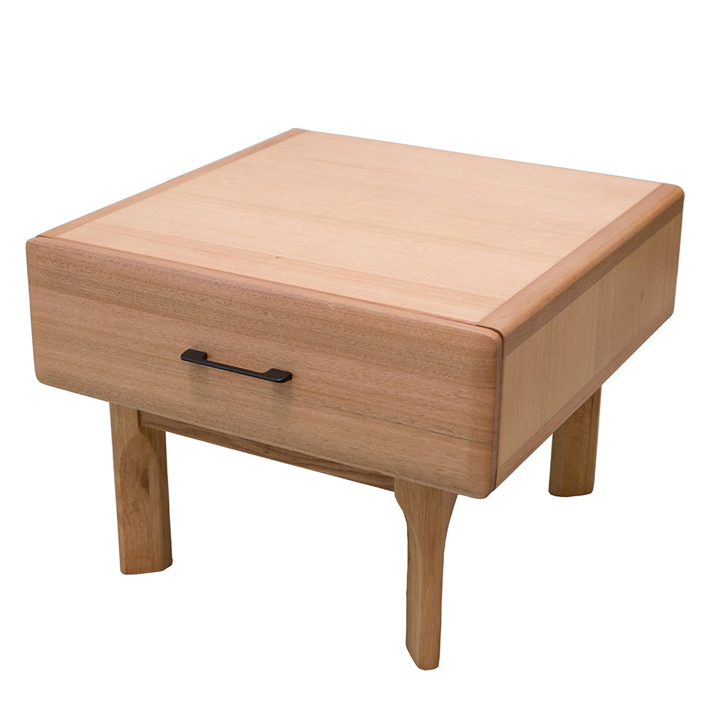 Vero Lamp Table Single Drawer Wheat