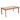 Vero Fixed Top Dining Table 2.1m Wheat