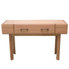 Vero Hall Table Single Drawer Wheat