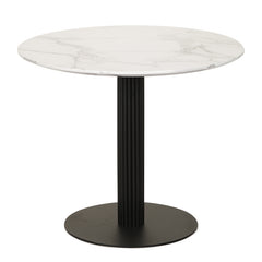 Vica Dining Table Marble Effect White Sevella