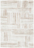 Werner Geometric Lines Brown Rug