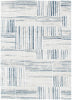 Werner Geometric Lines Blue Rug