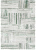 Werner Geometric Lines Green Rug
