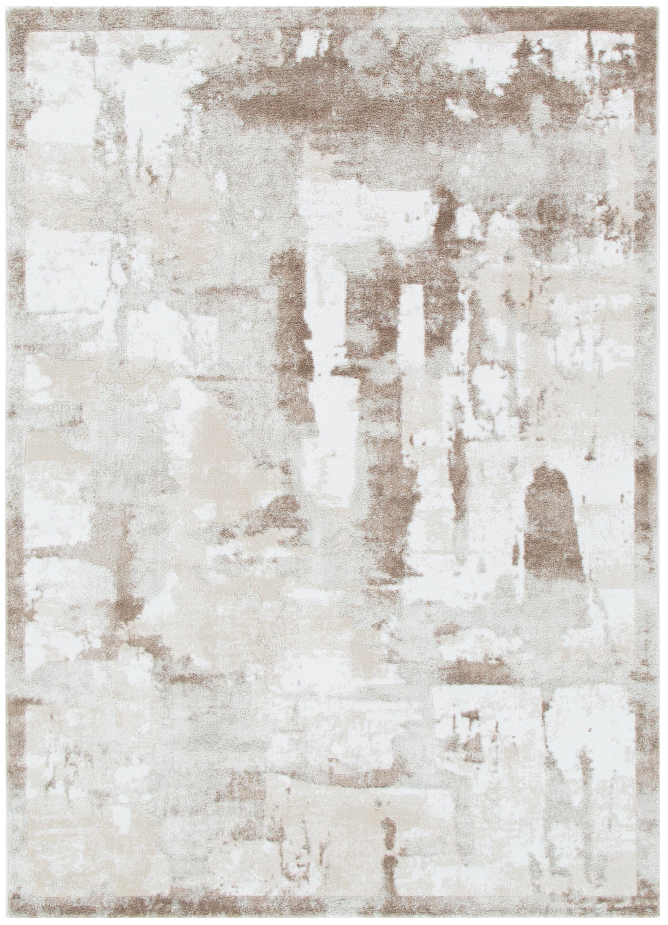 Werner Abstract Wash Brown Rug