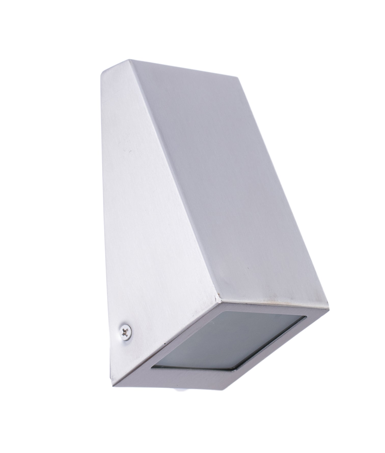 Wall Light Surface Mounted GU10 Wedge Stainless Steel IP44