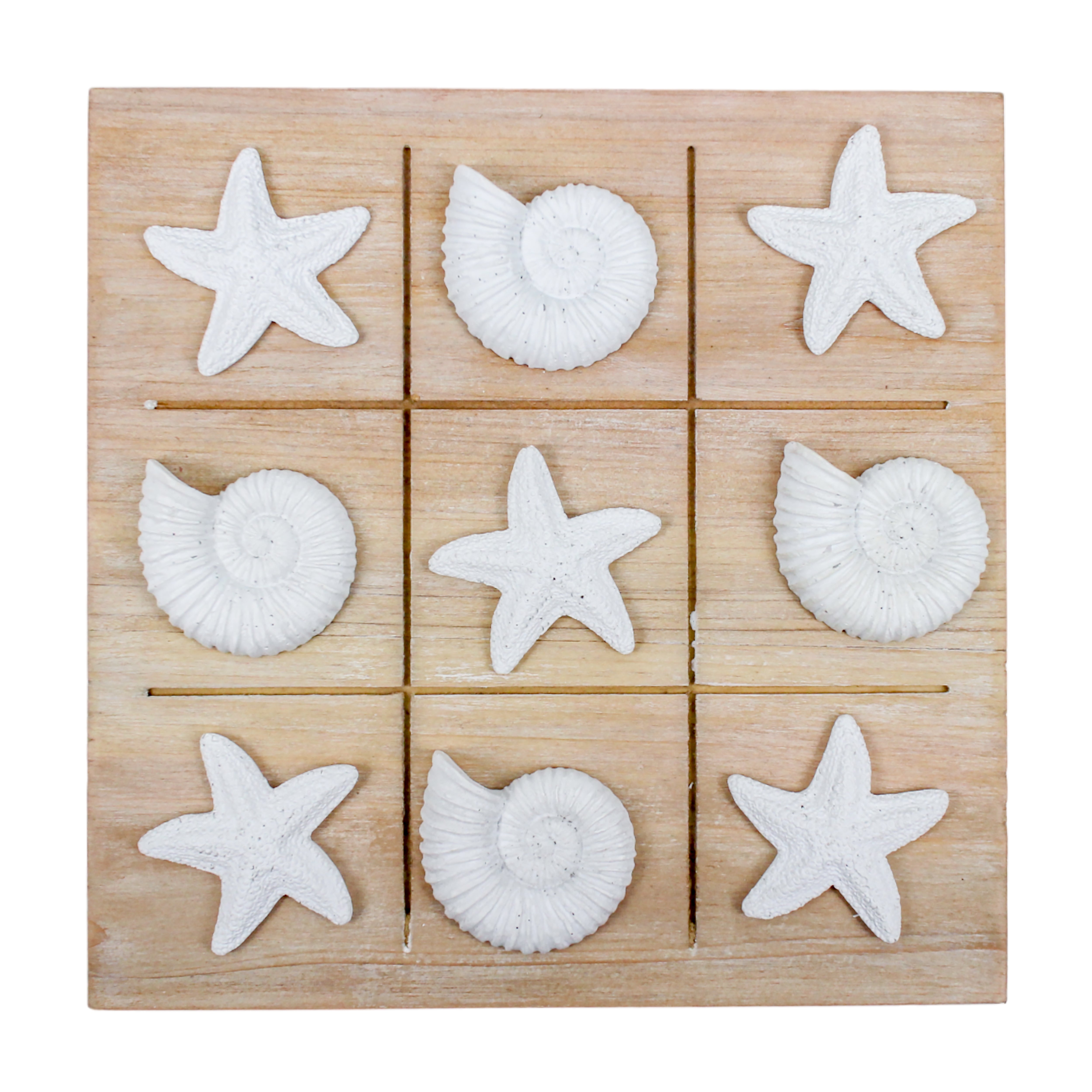 Seaside X & O Game 21x21x5cm