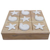 Seaside X & O Game 21x21x5cm