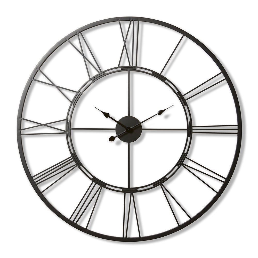 Karel Wall Clock 101 - Black