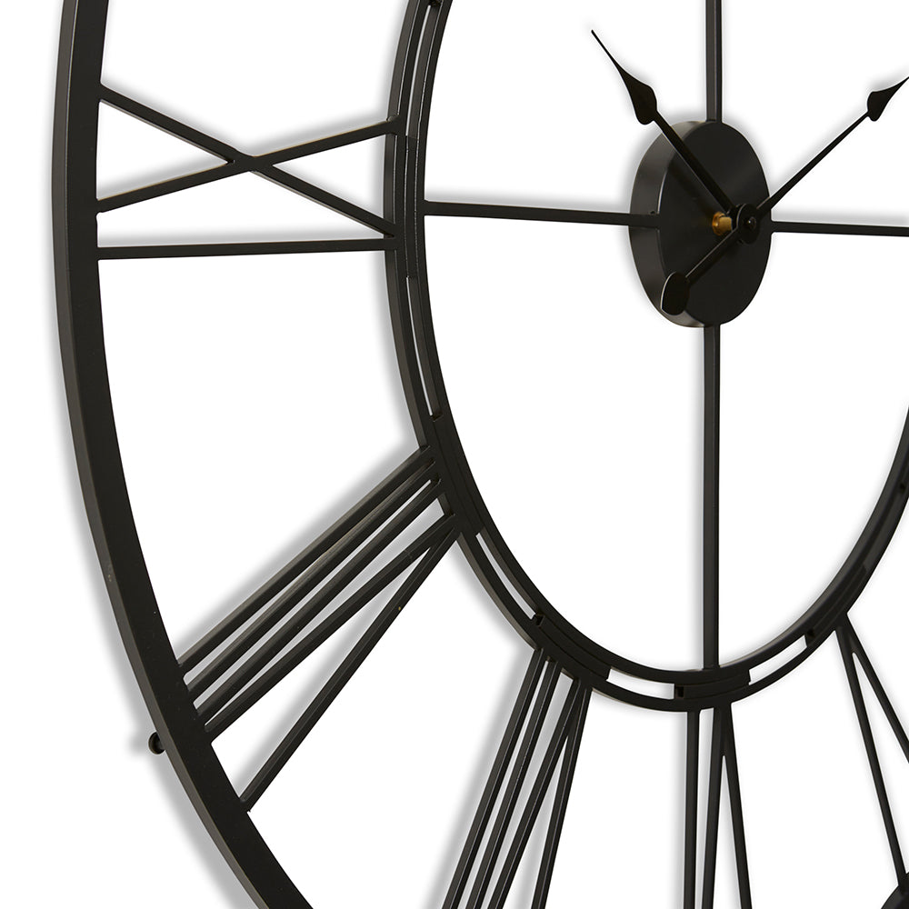 Karel Wall Clock 101 - Black