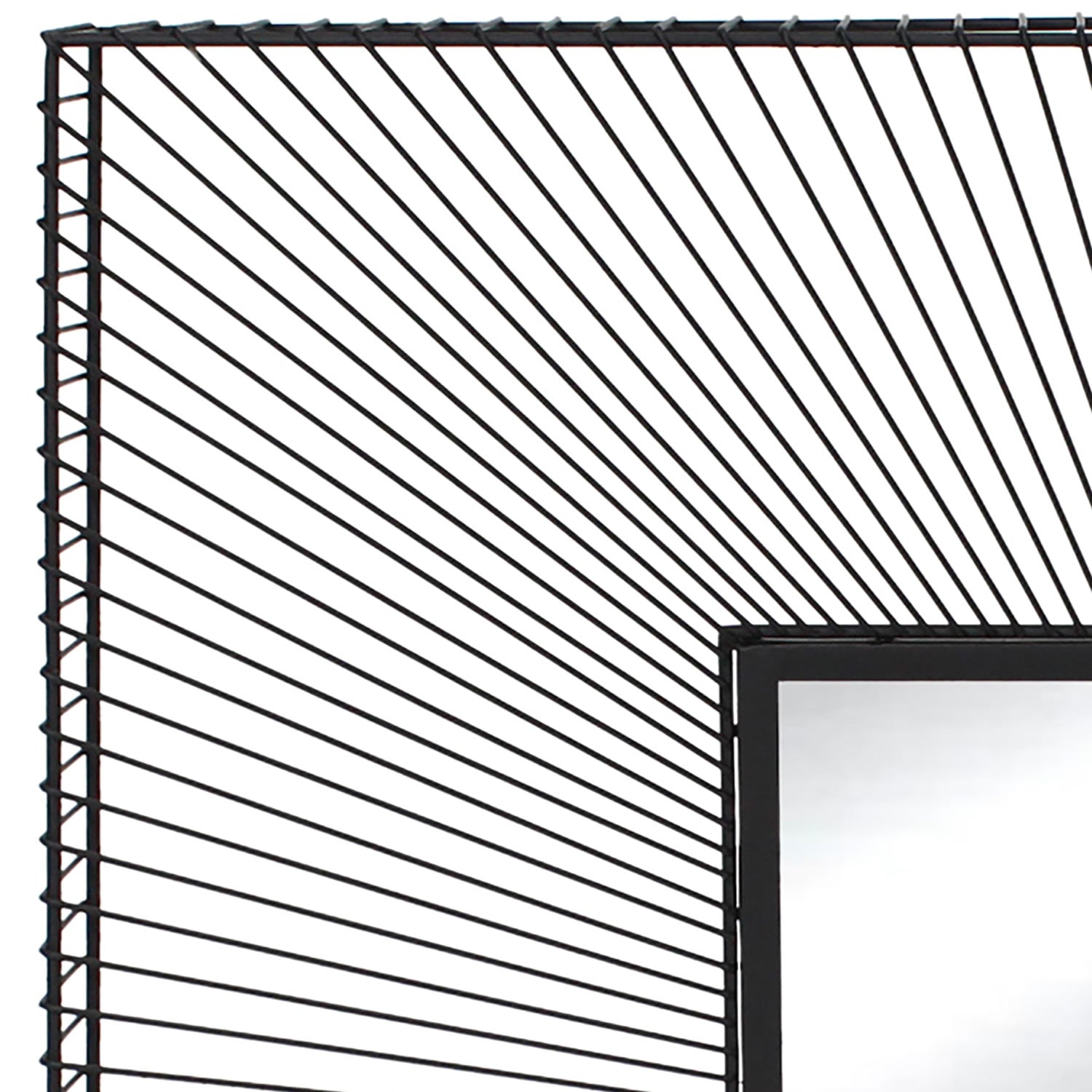Reflectric Mirror 91x91cm - Black
