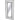 Shine Line Mirror 55x120cm - Black