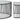 Sidetables 50&45cm - Black (Set of 2)
