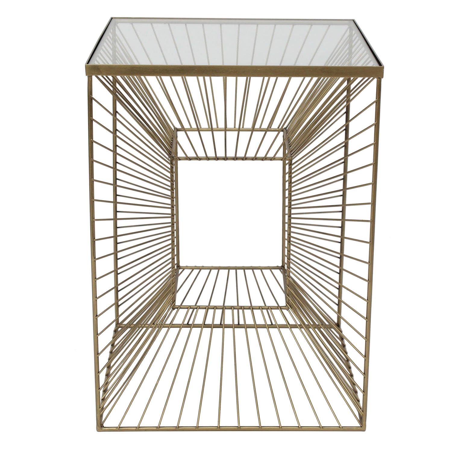 Grid Life Sidetable 40x55cm - Gold