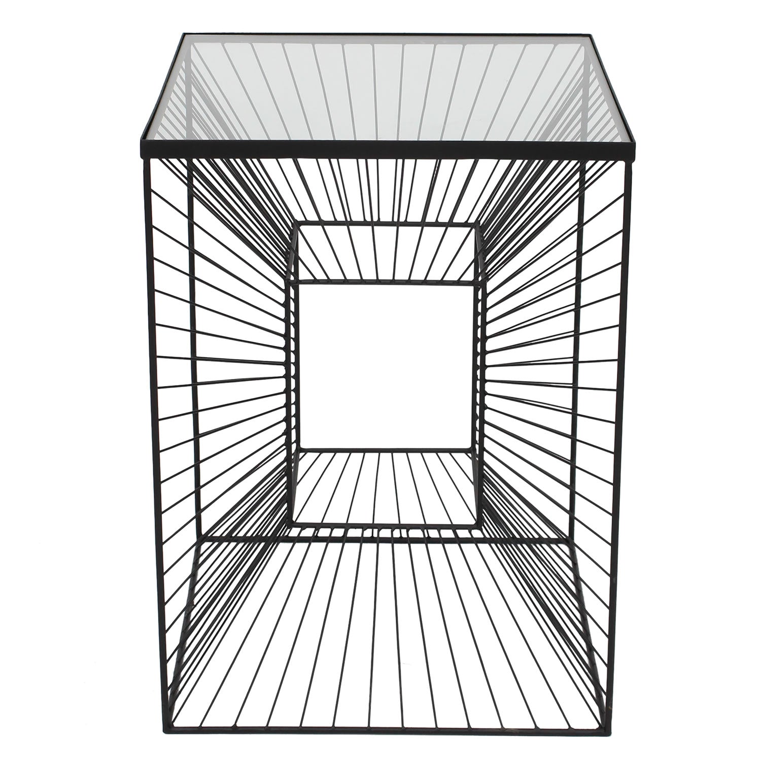 Grid Life Sidetable 40x55cm - Black