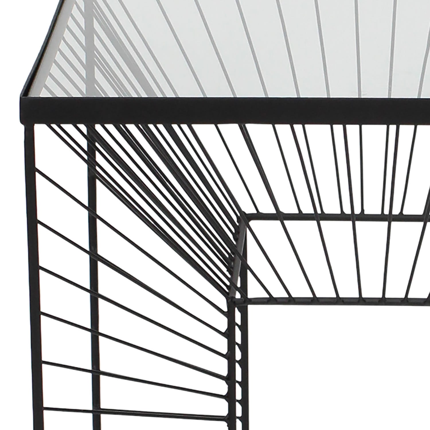 Grid Life Sidetable 40x55cm - Black
