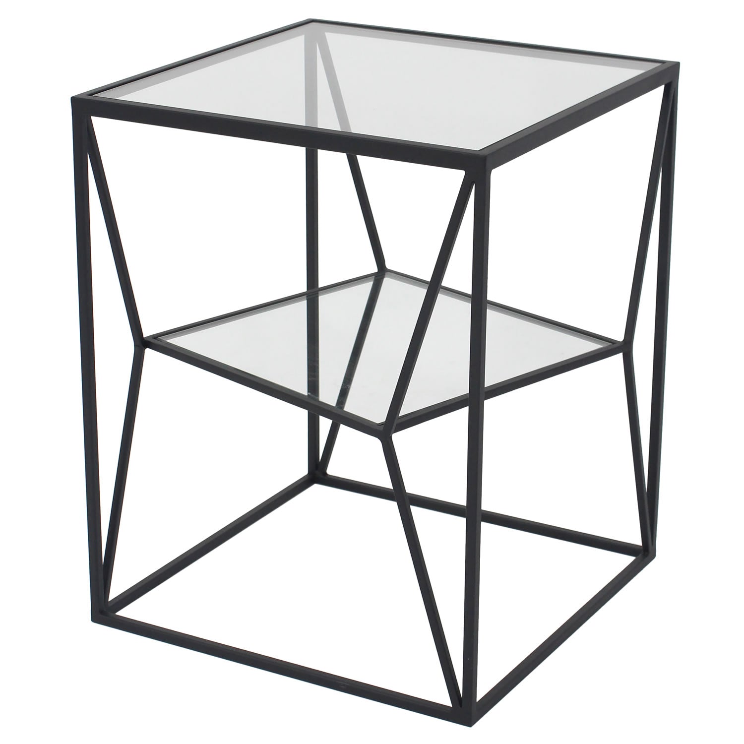 Cube Crisis Sidetable 40x50cm - Black