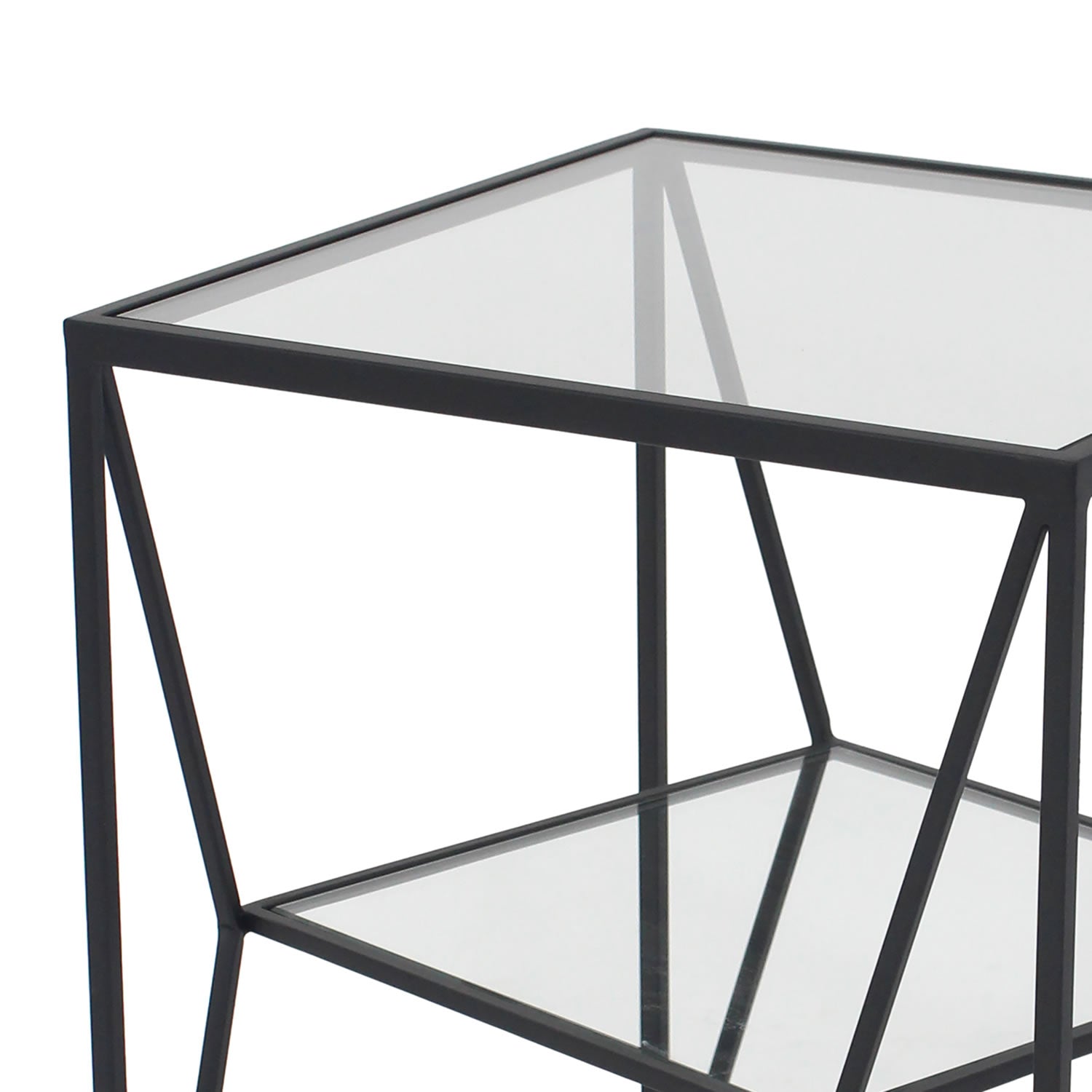 Cube Crisis Sidetable 40x50cm - Black