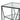 Cube Crisis Sidetable 40x50cm - Black
