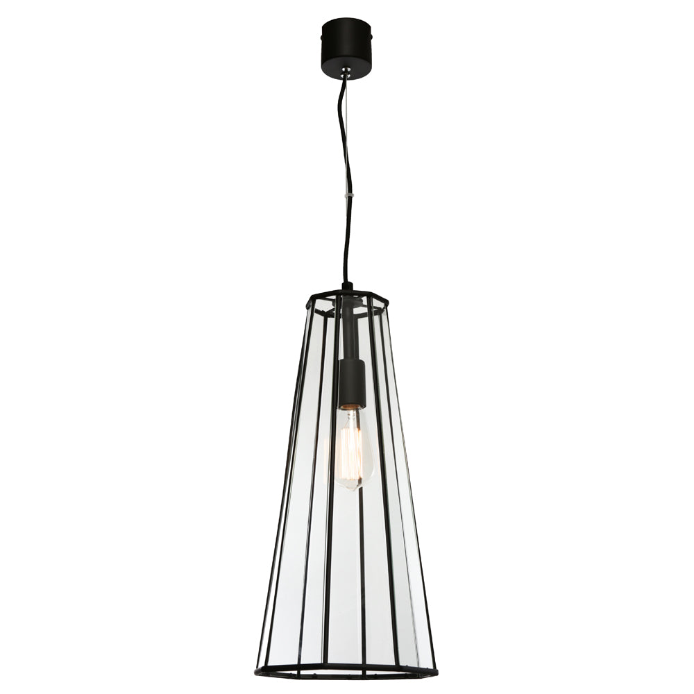 Zayden LED Pendant - Black