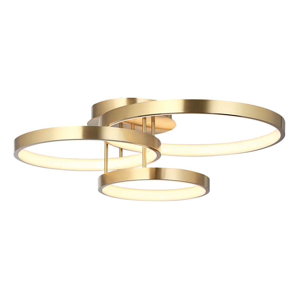 Zinia 3 Light CTC Gold