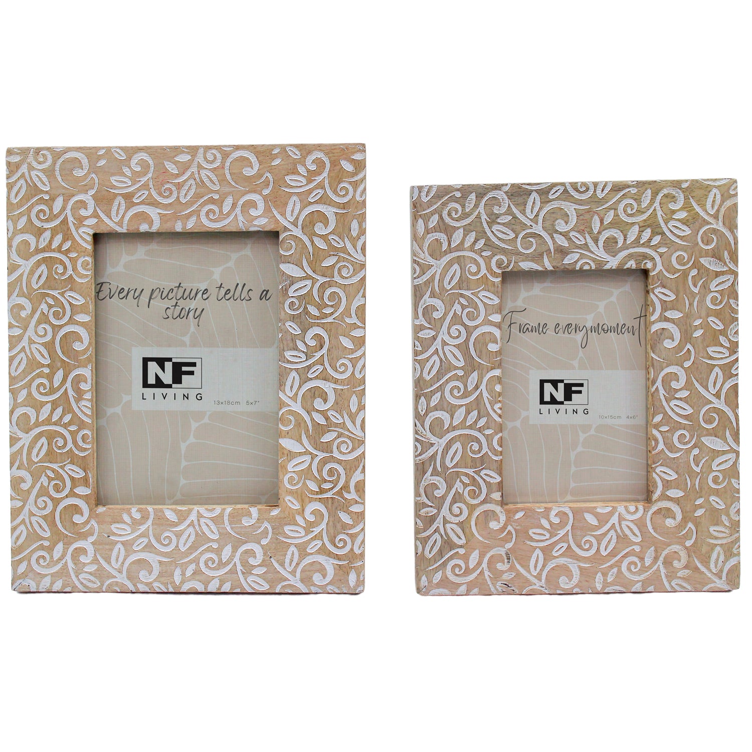 Wood Bloom Frame 4x6"