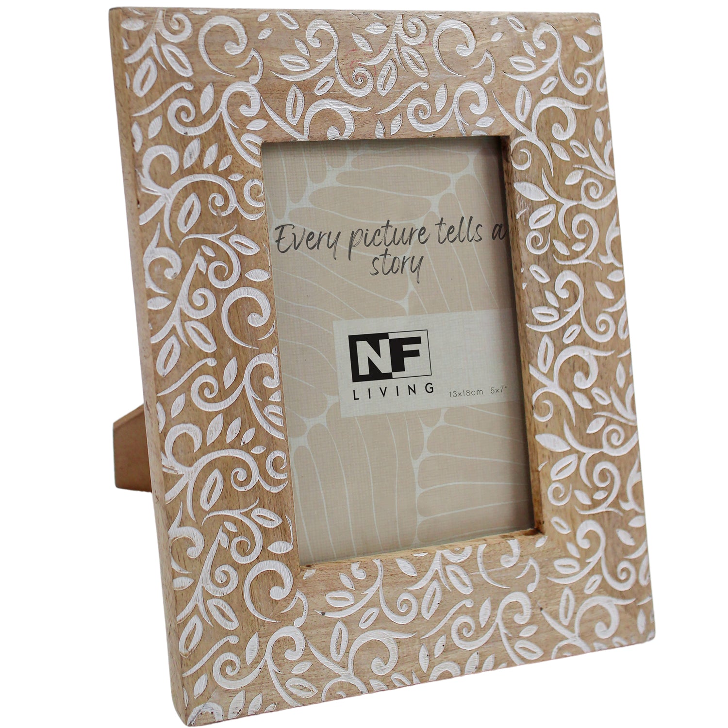 Wood Bloom Frame 5x7"
