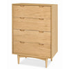 Asta 4 Drawer Chest Scandinavian Design - Natural