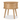 Asta Scandinavian Lamp Side Table - Natural