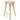 Bethan 65cm Wooden Bar Stool - Natural (Set of 2)