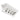 Halifax Mahogany 4 Hook Coat Rack 70cm - White