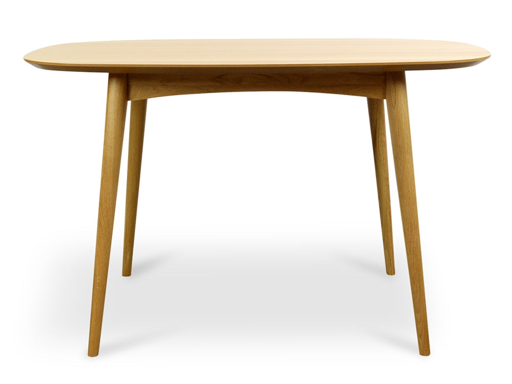 Johansen Scandinavian 1.3m Fixed Dining Table - Natural