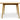 Johansen Scandinavian 1.3m Fixed Dining Table - Natural