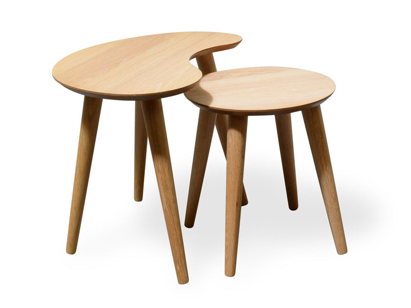 Johansen Nest of Side Tables - Natural