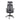 Benson Mesh Fabric Office Chair With Head Rest - Black