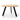 Nena Reclaimed 1.25m Round Dining Table - Black Legs