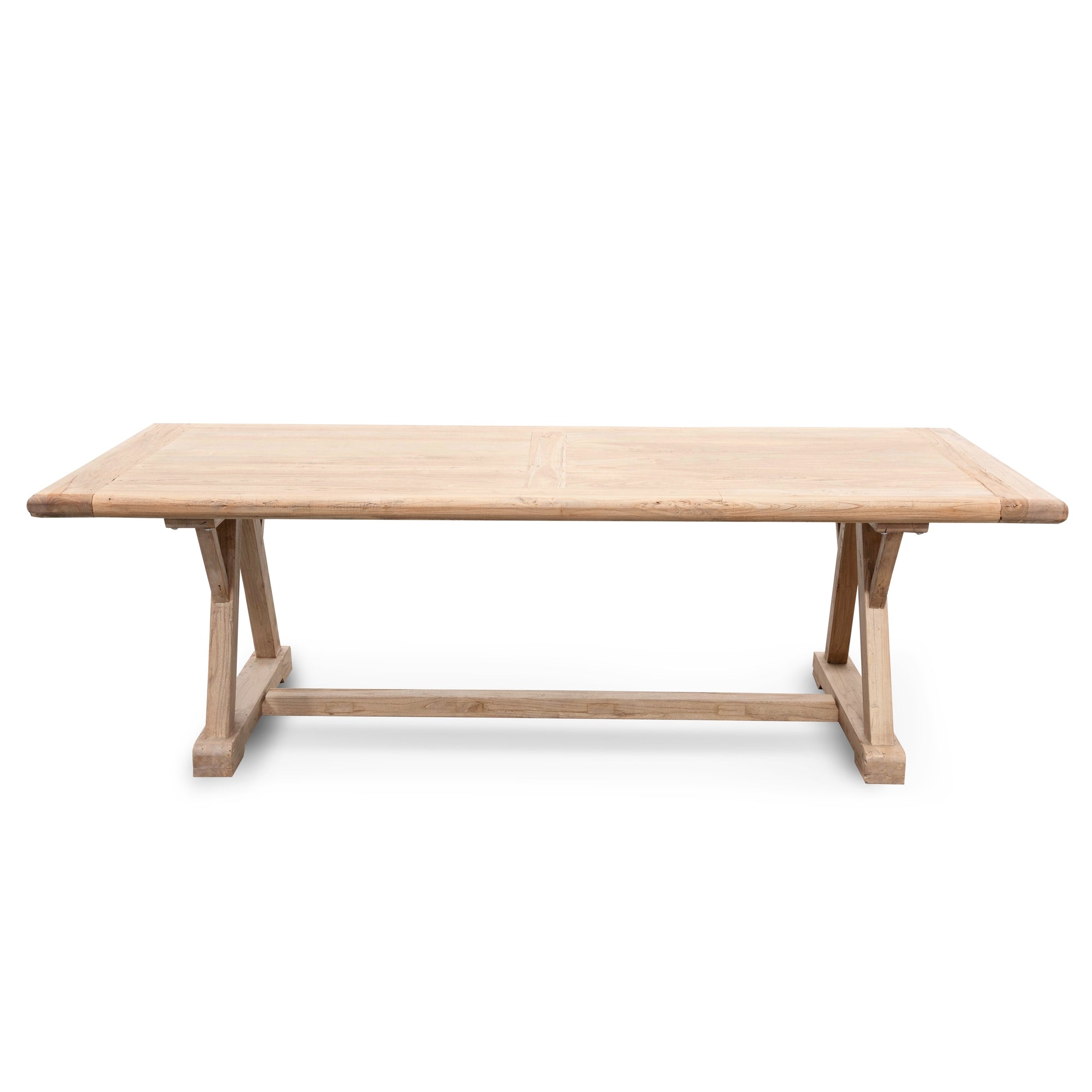 Hercules Reclaimed Elm Wood 2.4m Dining Table