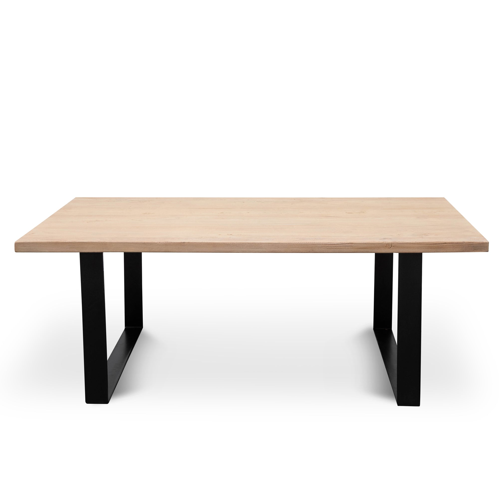 Dalton Reclaimed Wood 2m Dining Table - Rustic Natural