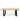 Dalton Reclaimed Wood 2m Dining Table - Rustic Natural