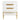 Aimee Bedside Table - Small White