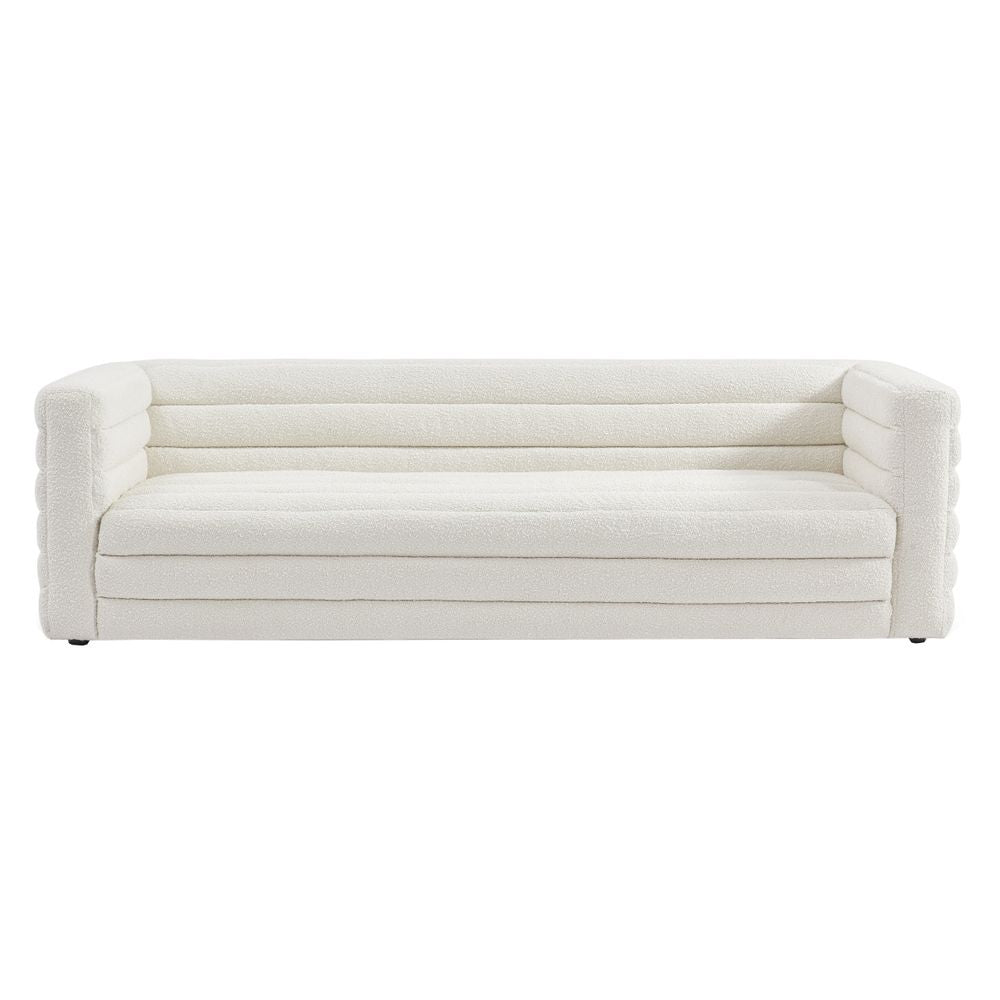 Colorado 3 Seater Sofa - White Boucle
