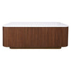 Mason Rectangle Coffee Table - Walnut